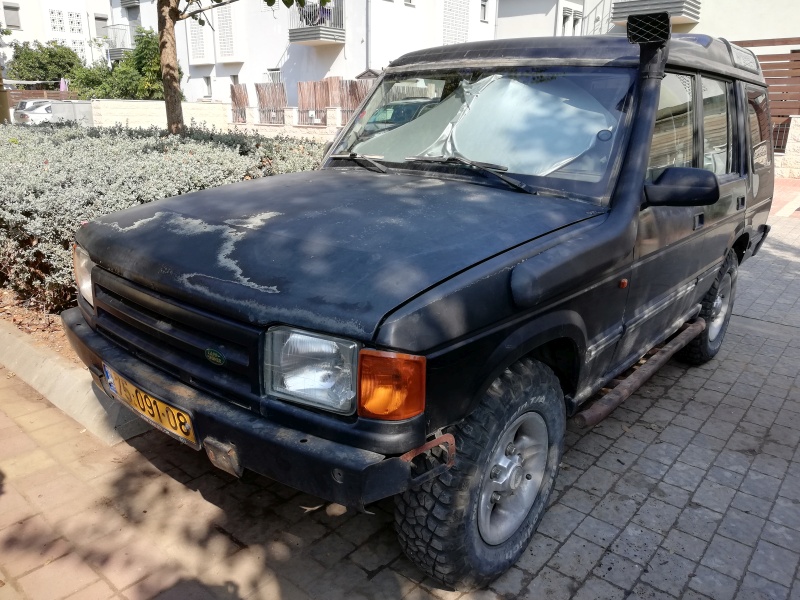 landrover discovery before painting